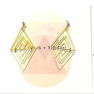 TRIBE Boutique Gold Earrings dangle